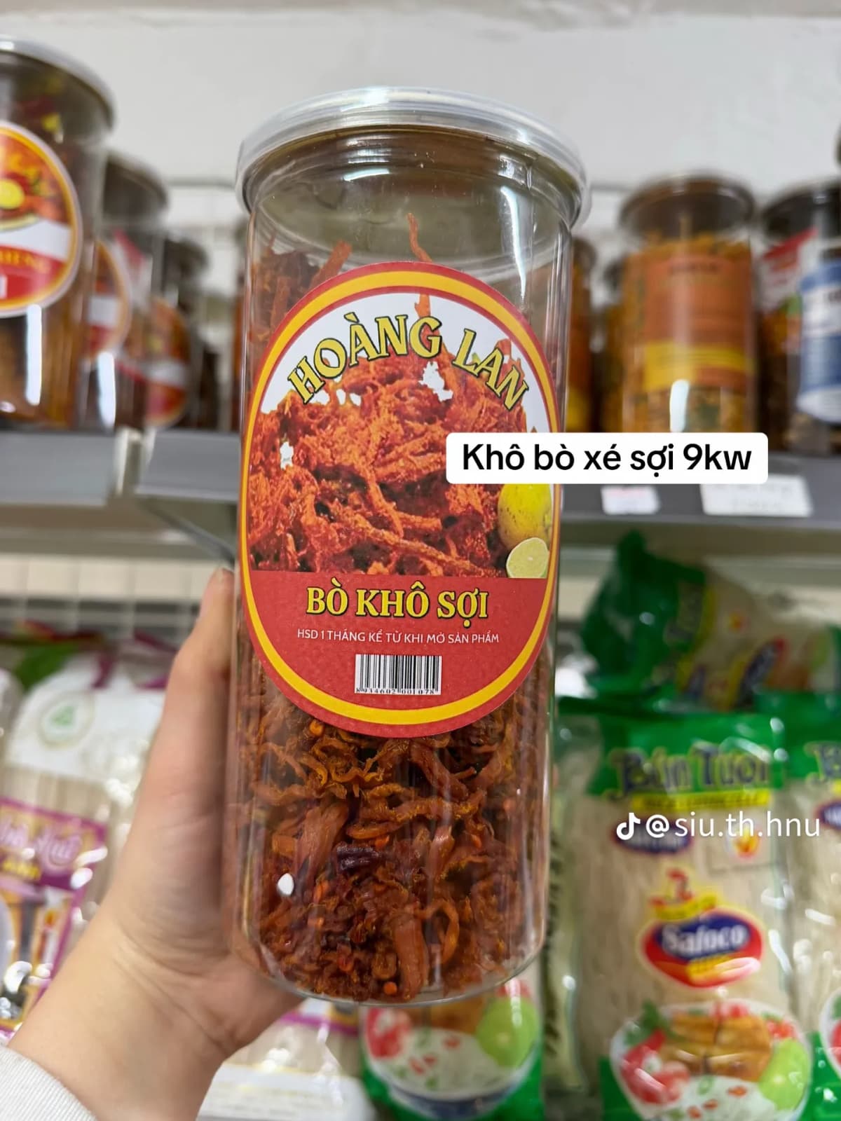 Khô bò sợi Hoàng lan