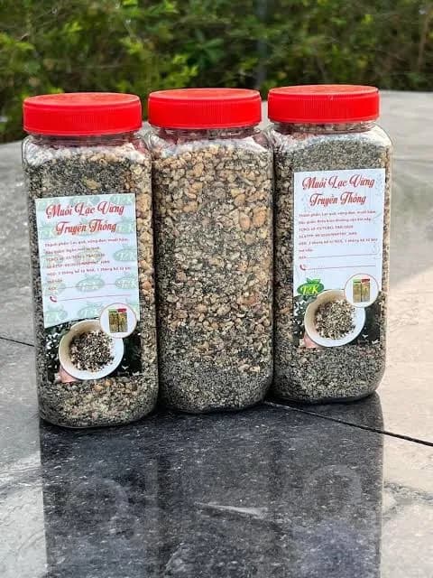 Muối lạc vừng truyền thống