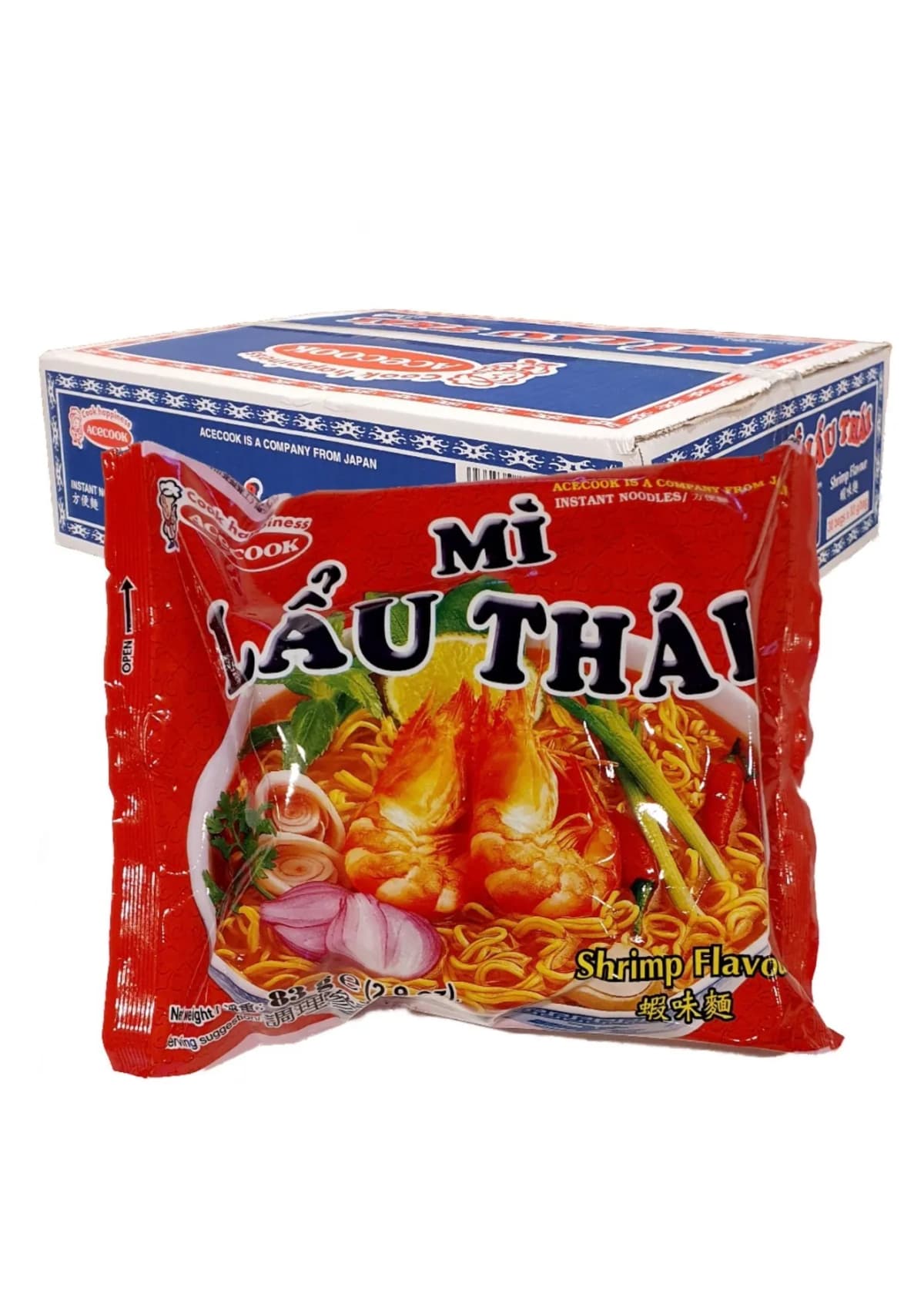 Mì lẩu thái gói(1 thùng 30 gói)