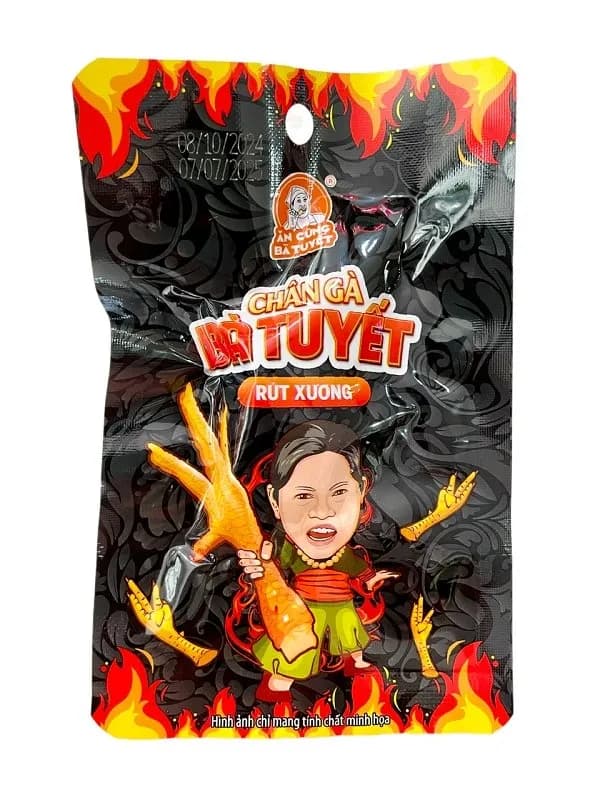 Chân gà bà tuyết rút xương