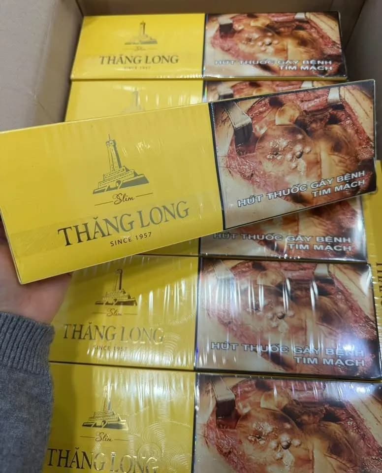 Thuốc lá thăng long dẹt(1 cây)