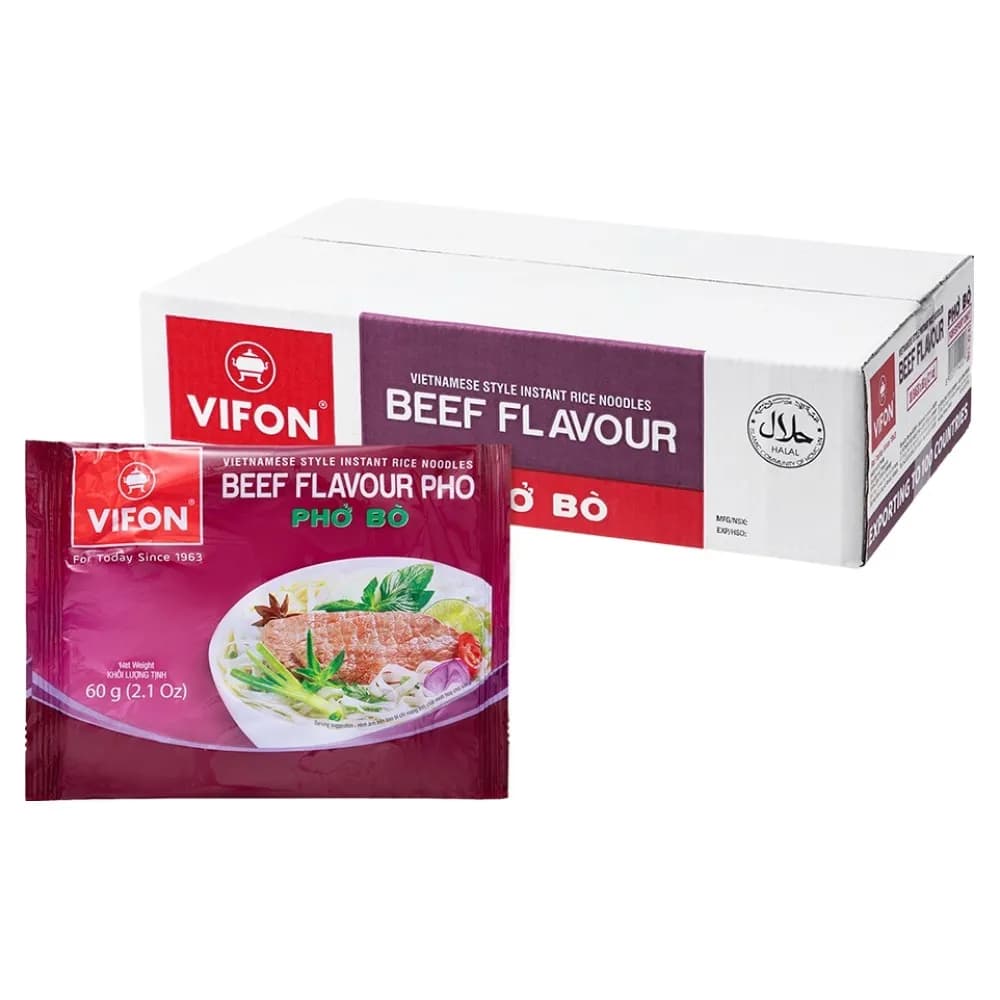 Phở bò Vifon(1 thùng 30gói)