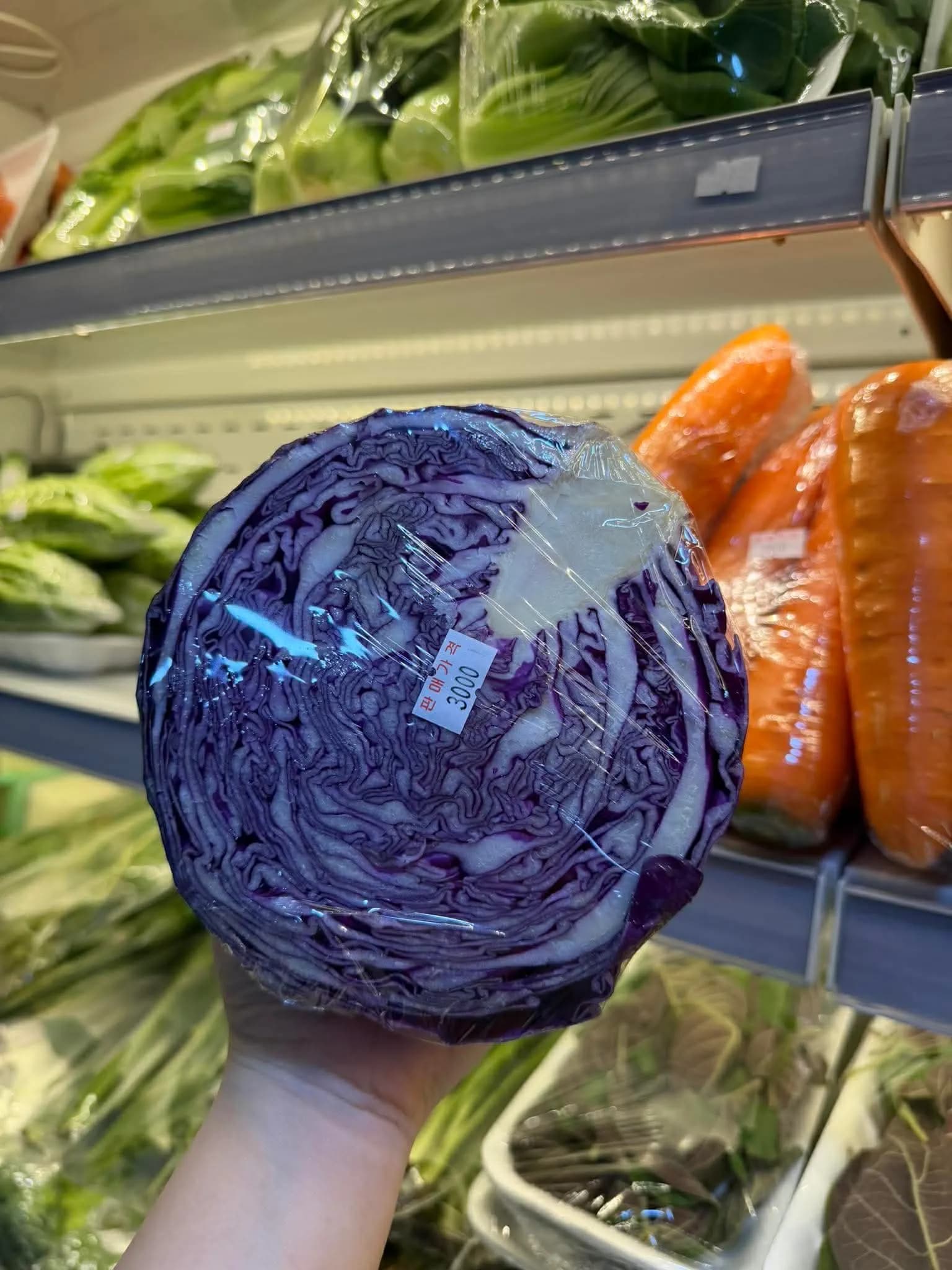 Bắp cải tím(1/2 quả)